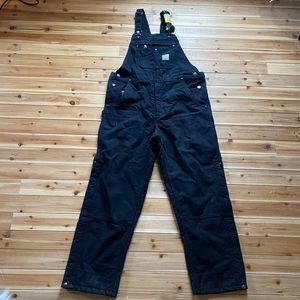 NEW!!! CARHARTT DUCK BIB QUILT-LINED OVERALLS